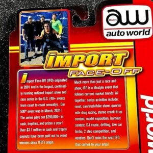 Noel Gugliemi Instagram - We have a LIMITED EDITION IFO hot wheels style car available at checkout when you purchase your IFO event tickets online! If you bring the car to any event that @ActorNoelG aka HECTOR is at, he will autograph it for free! Just present it to him at his autograph/pictures booth. For the 8/10/24 Concord, NC event, look to see Noel’s booth next to the car show display area. @zmaxdragway 🏁🏁🏁

GET YOUR HOTWHEEL TODAY, Lets goooooo 🚀💯

@keeganmacy @cliff_wallace78 @importfaceoffofficial @suprajayocz 🏁🏁

#limitededition #hotwheels #carshow #getittoday #sockcheck