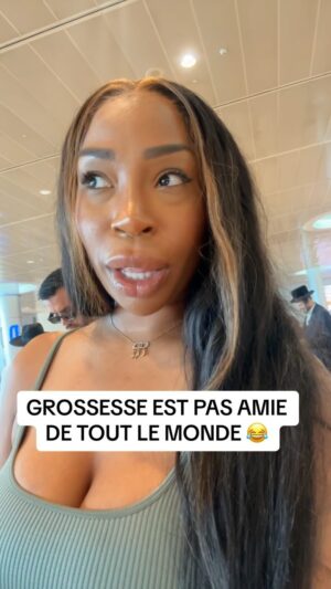 Noémie Abossolo Instagram - Quel transition … Alala la grossesse 
😂🤱🏽❤️
#reels #explore #foryou #pourtoi #pregnant #pregnantnose