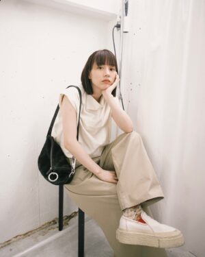 Non Instagram - 私服。
今日もスエード👜🤍

#ootd