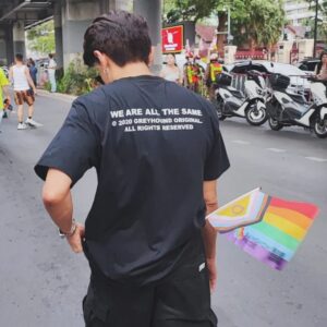 Noppharnach Chaiwimol Instagram - เคารพ,แตกต่าง,หลากกลาย,เท่าเทียม #bangkokpride2024