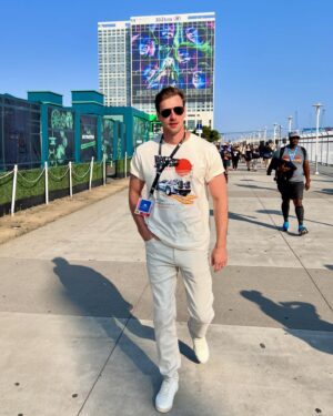 Norbi Novak Instagram - Kicking off Comic-con🦸🏻‍♂️ #sdcc2024