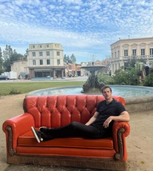 Norbi Novak Instagram - What a fun day strolling around the Warner Brothers Lot