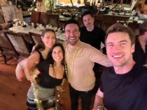 Norbi Novak Instagram - Happy to be with this incredible group to start a New Year with. Special thanks to @lesliepowellmusic and the Powell family! ✨✨🥂