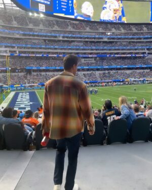Norbi Novak Instagram - My first american football game ever. It was awesome, what a fun experience. 🏈
