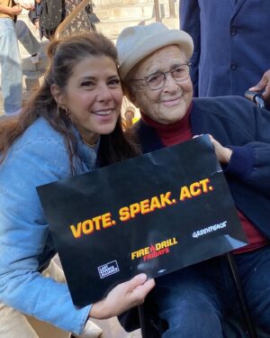 Norman Lear Instagram - Life with Jane. I loved it. 🔥🚨@firedrillfriday @greenpeaceusa @janefonda