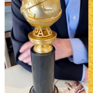 Norman Lear Instagram - Just because we’re doing the #GoldenGlobes from home this year doesn’t mean I couldn’t get all dressed up for the camera. Thank you to @msayles and the @goldenglobes! Don't miss the show TONIGHT at 8pm ET/5pm PT on @NBC.