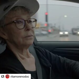 Norman Lear Instagram - One of the greatest American stories I know is the life @theritamoreno has lived from day one, almost 90 years ago to this moment. RITA MORENO: JUST A GIRL WHO DECIDED TO GO FOR IT will delight and inspire you. See for yourself! In theaters this weekend.