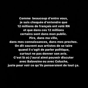 Océane Colom Instagram - Rdv le 7 juillet 🗳️