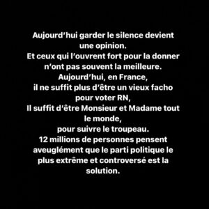 Océane Colom Instagram - Rdv le 7 juillet 🗳️