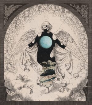 OjeRum Instagram - WHERE I CAN FALL WEIGHTLESS AS A PAPER AIRPLANE THROUGH NOTHING 

Original hand-cut collage using genuine antique and vintage papers. 

SOLD