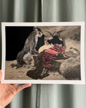 OjeRum Instagram - HALF PRICE ON ALL OLDER
ORIGINAL HAND-CUT COLLAGES
WORLDWIDE SHIPPING
DM FOR A LIST OF 
ALL AVAILABLE WORKS