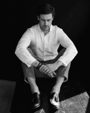 Oleg Zagorodnii Instagram - White shirt&black hair 📸 @tatyana_polyakova_pro