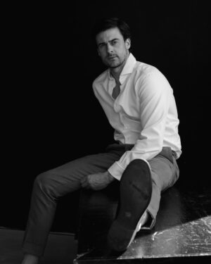 Oleg Zagorodnii Instagram - White shirt&black hair 📸 @tatyana_polyakova_pro