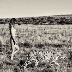 Olga Kent Instagram - The place that will always remained in my heart ,
When my inner Mogli awoke alongside my dear friend @cecileplaisance 

This cheetah girl Zambezi follows me in my dreams 

#southafrica