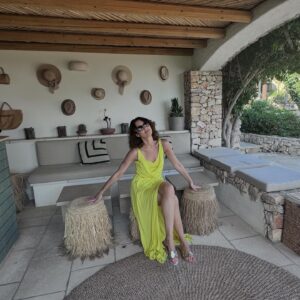 Olga Kurylenko Instagram - Such a beautiful and peaceful place ☀️ Thank you @tenuta_negroamaro for the wonderful and much needed holiday! We can’t wait to come back already 🤗 #tenutanegromaro