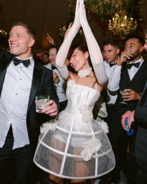 Olivia Culpo Instagram - Take me back to the after party @christianmccaffrey 🤍