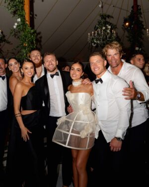 Olivia Culpo Instagram - Take me back to the after party @christianmccaffrey 🤍
