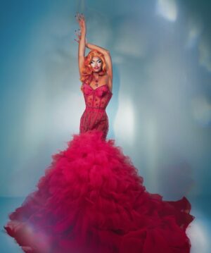 Olivia Lux Instagram - hi divas 

corset: @sweetcarousel 
jewels: @draggedoutlondon 
photo: @juanjojonasfotografia