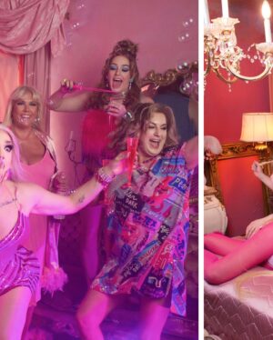 Olivia Lux Instagram - ELLE-LA-LA-LA 💖 Check out Lagoona Bloo’s Official Music Video for Elle Woods featuring yours truly! OUT NOW! 

Artist: @lagoonabloonyc 

Special Guest and Choreographer: @laganjaestranja 

Special Guests: 
@marciax3nyc, @kerricolby, @theolivialux, @juliancookies 

Also appearing, the writers of the movie, Legally Blonde:
@karenmccullah @kiwilovesyou

Director & Editor: @ronkatagiri
Producer: @jackiehuba @fiercelyyouentertainment
Photographer: @davidelaffe 
Cinematographer: @abielisaacfilms
BTS Shooter: @orionalvaradofilms
Production Assistants: @daytonnelz @edgarloveshomes @brayan._co

Fashion provided by @fashionnova