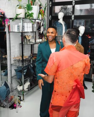 Olivia Lux Instagram - pics from last nights store opening party: @zerowastedaniel 💚💚💚 the energy was so beautiful and inspiring. congrats @zerowastedaniel 🤗🥳✨ check out their store in bushwick bk when you get a chance, it is truly STUN
