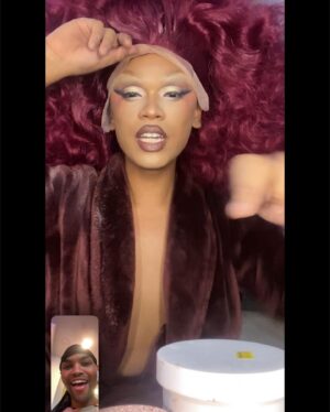Olivia Lux Instagram - 🧡 HOUSE of LUX 🧡 introducing my drag daughter @vanity_lavain ✨ ok so if y’all know me, you know that I never thought I would have a drag child, BUT bb the stork had other plans 👶🏽 😂 — from the minute I saw vanity perform I knew the universe was saying THAT 👏🏾 IS 👏🏾 YOUR 👏🏾 DAUGHTER 👏🏾 .. it also helped that y’all kept tagging me and her in stories because we looked so similar 😂 so after countless hilarious FaceTime calls together, wild nights out watching drag and feeling inspired conceptualizing new outfits and numbers, even traveling to new places all in the name of drag — I am so honored to call this incredible artist my daughter. Please please please if you can go check her page out. If it’s resonating with you don’t be afraid to give her a follow bb and follow her on her artist  journey 🤍 !!!!!!!! 

hairs by my drag mama: @theonlymadd 🧡 it’s all in the family! 

🦋📸: @theclavel