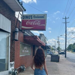 Olivia O'Brien Instagram - “glimpse of me” is out now. the second single off of my five song project coming june 21st titled “love and limerence.” here is an outtake from the cover art shoot and some photos from the historic (and infamous) month i spent in nashville nearly two years ago when i wrote “glimpse of me”… effectively kickstarting this whole darn thing.

accidentally just posted this on my second account so if u saw that then congrats u got the news 7 minutes early bye