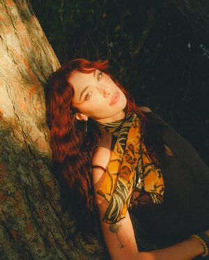 Olivia O'Brien Instagram - i climbed a very precarious hillside tree for these. this is also a social experiment as i test out posting photos of my “bad side” (the side i never post photos of)… talk about a glimpse of me!