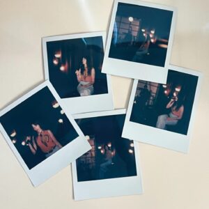 Olivia O'Brien Instagram - some photos from rehearsal that i forced my MD to take. and i’m not telling u what i’m rehearsing for. 🤘🏼🎸