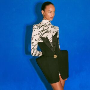 Olivier Rousteing Instagram - BALMAIN RESORT 2025 💄
Shot by OR 
What is your fav look ?