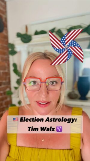 Ophira Edut Instagram - 🇺🇸TIM WALZ ASTROLOGY: An Aries ♈️ stellium and Capricorn South Node…

The next edition in our Election Astrology Series is here. 🇺🇸Yes we did everyone else’s chart, too. Scroll down in the feed for the cosmic downloads ⬇️