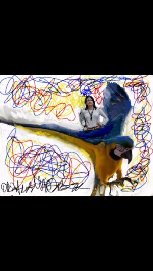Orlando Urdaneta Instagram - (NFT) GARABATS DE LIBERTAD…

MI LIBERTADORA
ou 

Montando una guacamaya
tricolora, contra el cielo. 
Llega mi libertadora 
y con apacible vuelo,
pasa encima de nosotros
cubriéndonos su destello. 

Ave tú María Corina
Regalo del universo. 
Ave tú María Corina
Libertadora del pueblo. 
Ave tú María Corina
Tu coraje lo venero. 

Del horror hiciste almíbar 
De las lágrimas tu velo. 
Nos cubriste con tu manto
con verdad y verbo cierto. 
Hija de Simón Bolívar 
Heredera de su cetro. 
ou