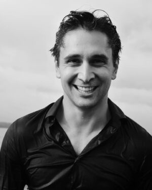 Otar Saralidze Instagram - My friend and a wonderful photographer @wanda.sz  decided to check out the the local lake and snap some pics of me in the water. Here is a glimpse of a black and white. No filters, no makeup . Just me and her pure talent. 
Last pic represents the reality my dears. 🦌 ❤
Still 🇺🇦 in my heart
@dreamteam_agencja_aktorska