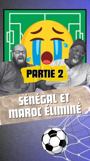 Othman El Hamdaoui Instagram - La CAN avec les darons : L’élimination du Maroc 💔🇲🇦😢🤷🏾‍♂️ @moussiertombola