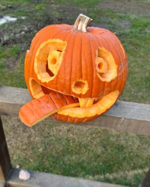 Otto Kilcher Instagram - Punkin fun on the homestead. Which is your favorite? 

#kilcher #kilchercountry #kilcherhomestead #halloween #jackolantern #ifyaknowyaknow #checkenginelight