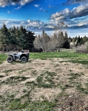 Otto Kilcher Instagram - Now… and then. Maybe spring has finally sprung? #kilcherhomestead