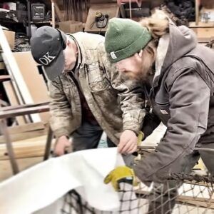 Otto Kilcher Instagram - Teaming up with August to build calf igloos! Or are they calf yurts? Upcycled some Deadliest Catch memorabilia for the homestead herd! 

#kilcherhomestead #alaskathelastfrontier #deadliestcatch #cows #cowsofinstagram #homestead #homesteadlife