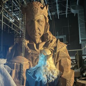 Paddy Considine Instagram - It was brief, but I can’t tell you how happy I was to go back to @houseofthedragonhbo to see my old friends. I’ve really missed everyone. It was a chance to put the costume on one last time and say goodbye. I’ve honestly felt a little bereft not being a part of this show anymore. It gave me sense of purpose and responsibility I haven’t felt since. To my cast mates, I miss you all. It’s amazing to watch your roles grow and to see you fly. Some literally. Hannah Ecclestone and Christian Goddard, my make up and costume, you are the best. Huge love to Ryan Condal (thanks for the knife…) I couldn’t fit that statue in my garden, but the art department surprised me with my own sculpt. I will treasure it. Along with the great memories. 🔥🐉