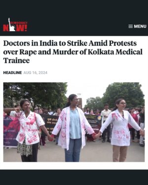 Padma Lakshmi Instagram - TW: rape, sexual violence

Medical professionals dedicate their lives to the health and well being of others, we must protect them at all costs as well as protect all women so they are free to pursue their calling and feel safe. Though I do not live in India, so many people I love are there and it’s still the country of my birth. So like most in India and the diaspora I am shocked, angry and saddened. We hold our heads in shame that this could happen yet again to a promising young woman who had her life cut short in such a brutal unspeakable way. I hope the Supreme Court takes action. And I hope justice is served. You can tell a lot about a society by how it treats and respects women. Respect women now. We deserve every right our male counterparts enjoy.