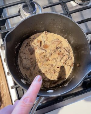 Paget Brewster Instagram - Ricotta Shitake