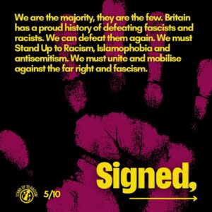 Paloma Faith Instagram - UNITY STATEMENT: we’re uniting and mobilising to launch a campaign against the far right. New statement in @dailymirror by Stand Up to Racism signed by Paloma Faith, Diane Abbott MP, Bimini, Jeremy Corbyn MP, Kate Nash plus over 100 other politicians, music artists, campaigners, trade unionists and anti-racists.

Sign the statement: link in bio or bit.ly/unitystatement24

#standuptoracism 

#standuptoracism #stopthefaright