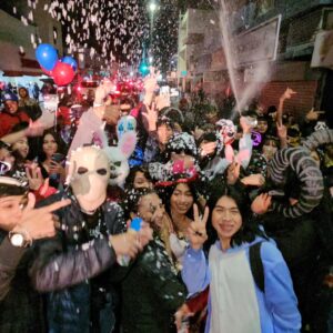 Pamela Chup Instagram - GRACIAS 🙂 P♡tiN○che de Halloween 🎃 2023 ☆ Pamela Chup #aynoquefeocaso #puñeton #hechiceria