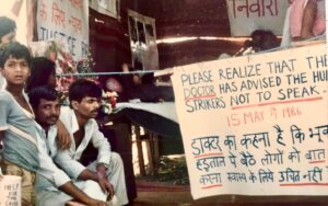 Pan Nalin Instagram - @azmishabana18 - Shabana ji, recently you posted a B&W photo of your first morcha against slum demolition. OMG I was there!!! It opened floodgates of memories. A year later, while I was still a student at NID, I came to click these photos of you and your Hunger Strike for India Today. I was mesmerized because I had seen back-to-back Ek Pal and Genesis - and suddenly I was there blown away by your courage and real-life herogiri!! It feels like yesterday!! Keep inspiring us. ❤️🙏 - Pan Nalin