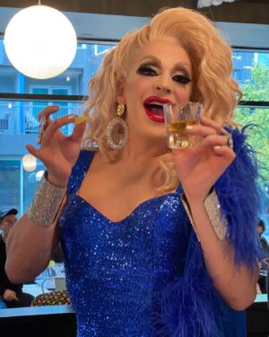 Pandora Boxx Instagram - I’ll be hosting and having some Sunday Funday cock-tails 😉 at The Abbey today! If you are around stop by and hang out. (3p-6ish) 🎉🥂
