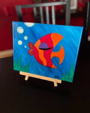 Pandora Boxx Instagram - Put some of my Drag Fish paintings up on my Etsy!! 🐟🐠🐡 Link in bio 😘