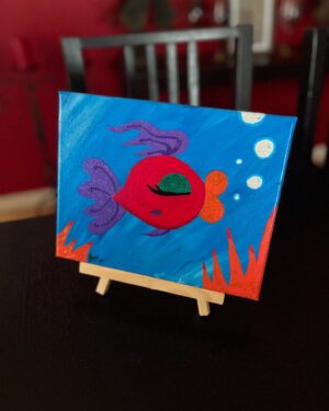 Pandora Boxx Instagram - Put some of my Drag Fish paintings up on my Etsy!! 🐟🐠🐡 Link in bio 😘