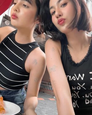 Paparwadee Chansamorn Instagram - 🍕👯‍♀️💕✨