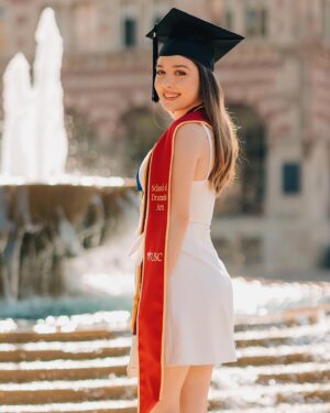 Paris Smith Instagram - class of ‘22 ❤️ Summa Cum Laude #fighton #usc #uscsda #4.0gpa thank you to everyone who made this dream come true!