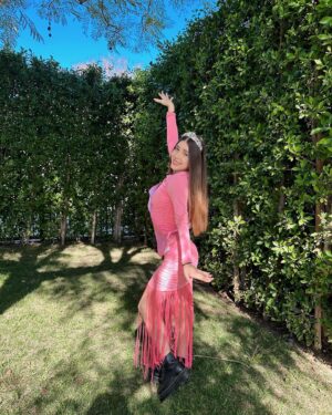 Paris Smith Instagram - pretty in pink 💕🎉