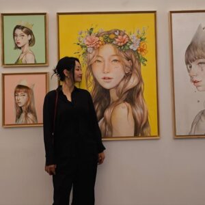 Park Ye-eun Instagram - 영봉씨 전시 너무 멋지다 ✨