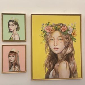 Park Ye-eun Instagram - 영봉씨 전시 너무 멋지다 ✨